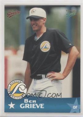 1999 Multi-Ad Sports West Michigan Whitecaps 5th Anniversary - [Base] #_BEGR - Ben Grieve