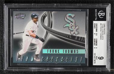 1999 Pacific - Team Checklist #4 - Frank Thomas [BGS 9 MINT]