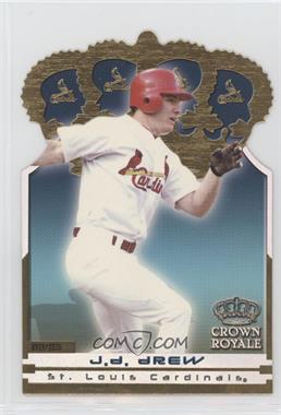 1999 Pacific Crown Royale - Gold Crown Die-Cuts #6 - J.D. Drew /1036