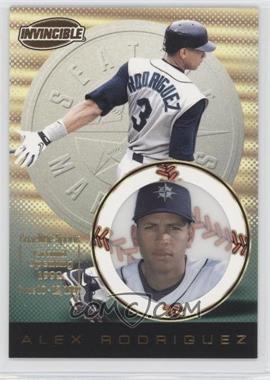 1999 Pacific Invincible - [Base] - Baseline Sports Grand Opening #136 - Alex Rodriguez