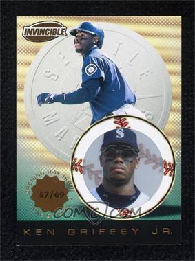 1999 Pacific Invincible - [Base] - Opening Day #133 - Ken Griffey Jr. /69