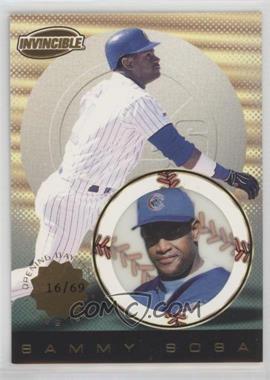 1999 Pacific Invincible - [Base] - Opening Day #32 - Sammy Sosa /69