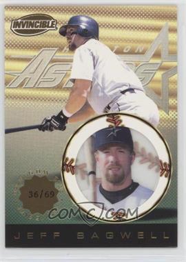 1999 Pacific Invincible - [Base] - Opening Day #65 - Jeff Bagwell /69
