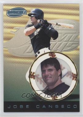 1999 Pacific Invincible - [Base] - Platinum Blue #140 - Jose Canseco /67 [EX to NM]