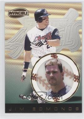 1999 Pacific Invincible - [Base] #1 - Jim Edmonds