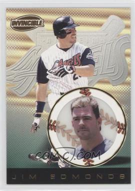 1999 Pacific Invincible - [Base] #1 - Jim Edmonds