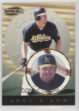 1999 Pacific Invincible - [Base] #107 - Jason Giambi