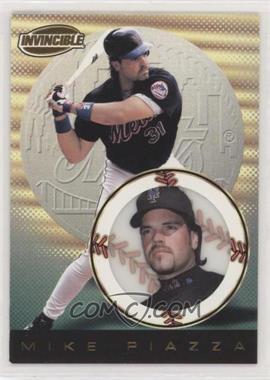 1999 Pacific Invincible - [Base] #97 - Mike Piazza