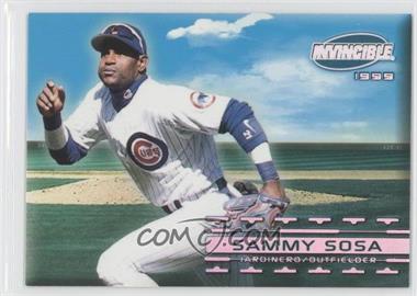 1999 Pacific Invincible - Sandlot Heroes #6.1 - Sammy Sosa (Fielding)