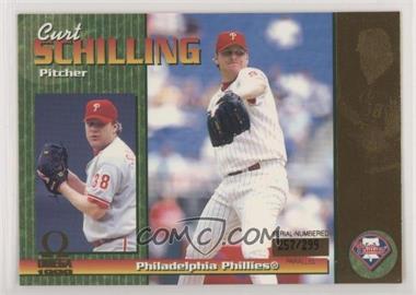 1999 Pacific Omega - [Base] - Gold #183 - Curt Schilling /299