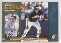 Jason Giambi #/75