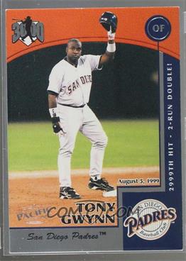 1999 Pacific Omega - Hit Machine 3000 - Missing Serial Number #18 - Tony Gwynn [Noted]