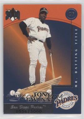 1999 Pacific Omega - Hit Machine 3000 #10 - Tony Gwynn /3000