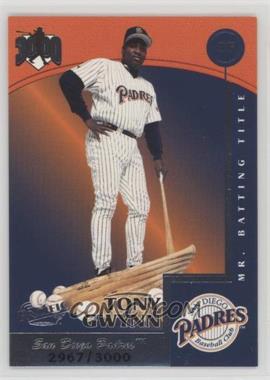 1999 Pacific Omega - Hit Machine 3000 #10 - Tony Gwynn /3000