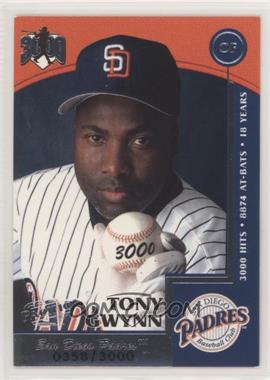 1999 Pacific Omega - Hit Machine 3000 #20 - Tony Gwynn /3000