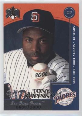 1999 Pacific Omega - Hit Machine 3000 #20 - Tony Gwynn /3000