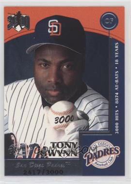 1999 Pacific Omega - Hit Machine 3000 #20 - Tony Gwynn /3000