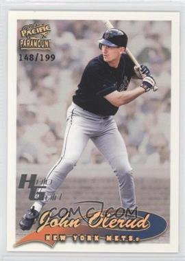 1999 Pacific Paramount - [Base] - Holo-Gold #153 - John Olerud /199