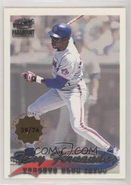 1999 Pacific Paramount - [Base] - Opening Day #244 - Tony Fernandez /74 [EX to NM]