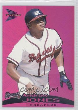 1999 Pacific Prism - [Base] - Holographic Purple #12 - Andruw Jones /320