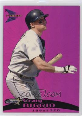 1999 Pacific Prism - [Base] - Holographic Purple #68 - Craig Biggio /320