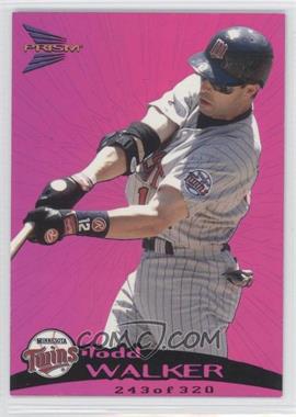 1999 Pacific Prism - [Base] - Holographic Purple #86 - Todd Walker /320