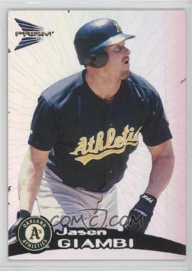 1999 Pacific Prism - [Base] #104 - Jason Giambi [EX to NM]