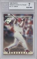 J.D. Drew [BGS 7 NEAR MINT] #/199