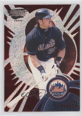 1999 Pacific Revolution - [Base] - Red #91 - Mike Piazza /299