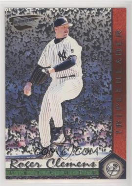 1999 Pacific Revolution - Tripleheaders - Tiers #26 - Roger Clemens /299