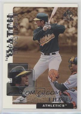 1999 SP Authentic - [Base] - Missing Serial Number #114 - Future Watch - Eric Chavez