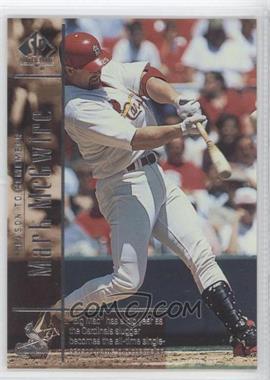 1999 SP Authentic - [Base] #121 - Season To Remember - Mark McGwire /2700