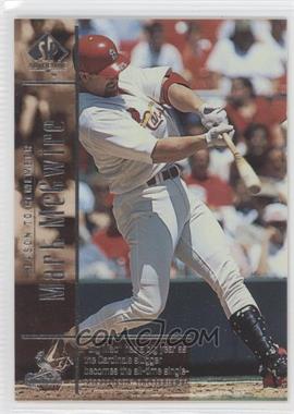 1999 SP Authentic - [Base] #121 - Season To Remember - Mark McGwire /2700
