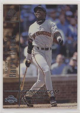 1999 SP Authentic - [Base] #129 - Season To Remember - Barry Bonds /2700