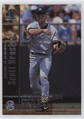 1999 SP Authentic - [Base] #135 - Season To Remember - Scott Brosius /2700