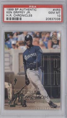 1999 SP Authentic - Home Run Chronicles #HR3 - Ken Griffey Jr. [PSA 10 GEM MT]