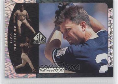 1999 SP Authentic - Reflections #R19 - Tino Martinez