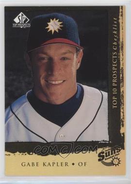 1999 SP Top Prospects - [Base] #9 - Gabe Kapler