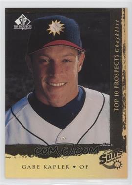 1999 SP Top Prospects - [Base] #9 - Gabe Kapler