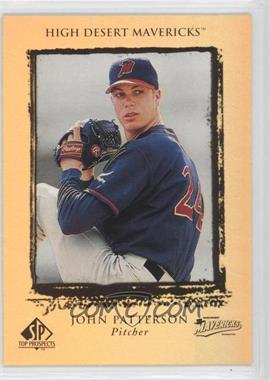 1999 SP Top Prospects - [Base] #96 - John Patterson