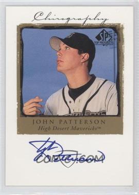 1999 SP Top Prospects - Chirography #JP - John Patterson