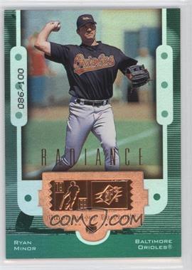 1999 SPx - [Base] - Radiance #85 - Ryan Minor /100