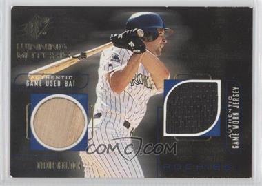 1999 SPx - Winning Materials #TH - Todd Helton