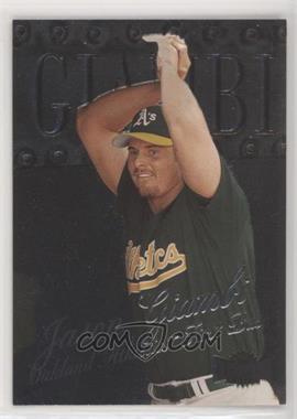 1999 Skybox Metal Universe - [Base] #138 - Jason Giambi