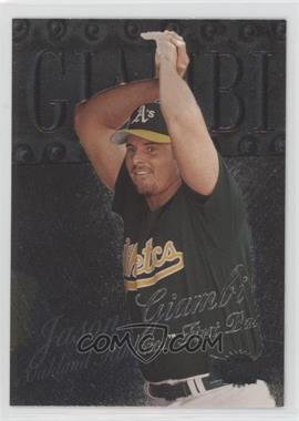 1999 Skybox Metal Universe - [Base] #138 - Jason Giambi