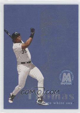 1999 Skybox Molten Metal - Heavy Metal Fusion - Sterling #39F - Frank Thomas /500