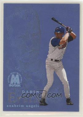 1999 Skybox Molten Metal - Heavy Metal Fusion - Sterling #4F - Darin Erstad /500