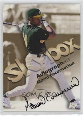1999 Skybox Premium - Autographics #_MAEN - Mario Encarnacion
