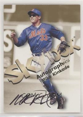 1999 Skybox Premium - Autographics #_MIKI - Mike Kinkade