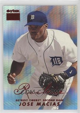 1999 Skybox Premium - [Base] - Star Rubies #235.1 - Jose Macias (Portrait) /50